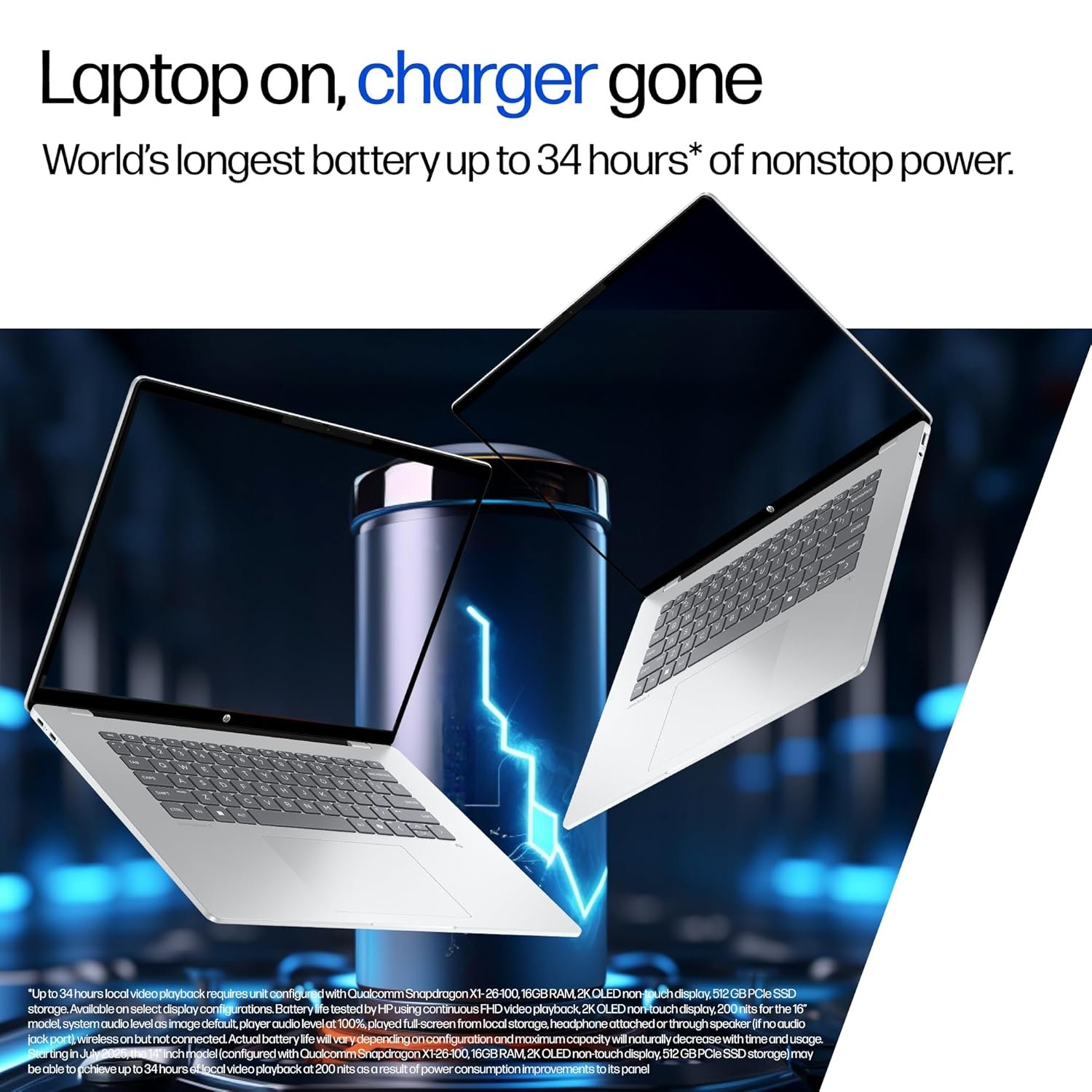 HP Omnibook 5 OLED Snapdragon X Laptop - Image 4