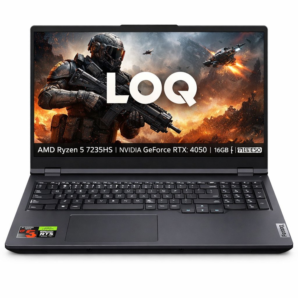 Lenovo LOQ Ryzen 5 RTX 4050 Gaming Laptop Review